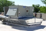 American Standard rooftop package heat cool unit